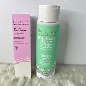 2 Piece Pacifica Hair Care Shampoo-Hair Milk Styling Cream #484